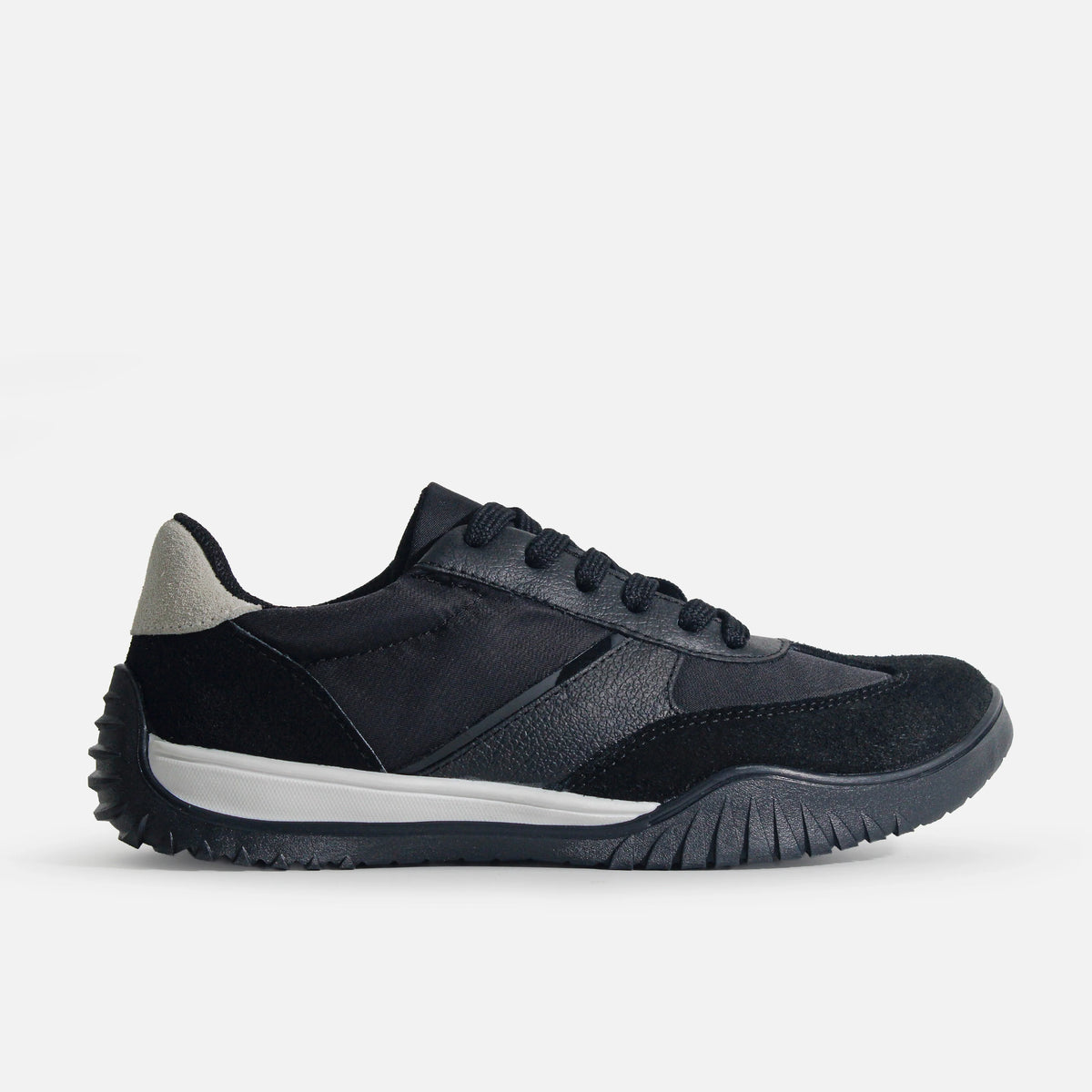 Tenis albalina de sintético para mujer - Negro