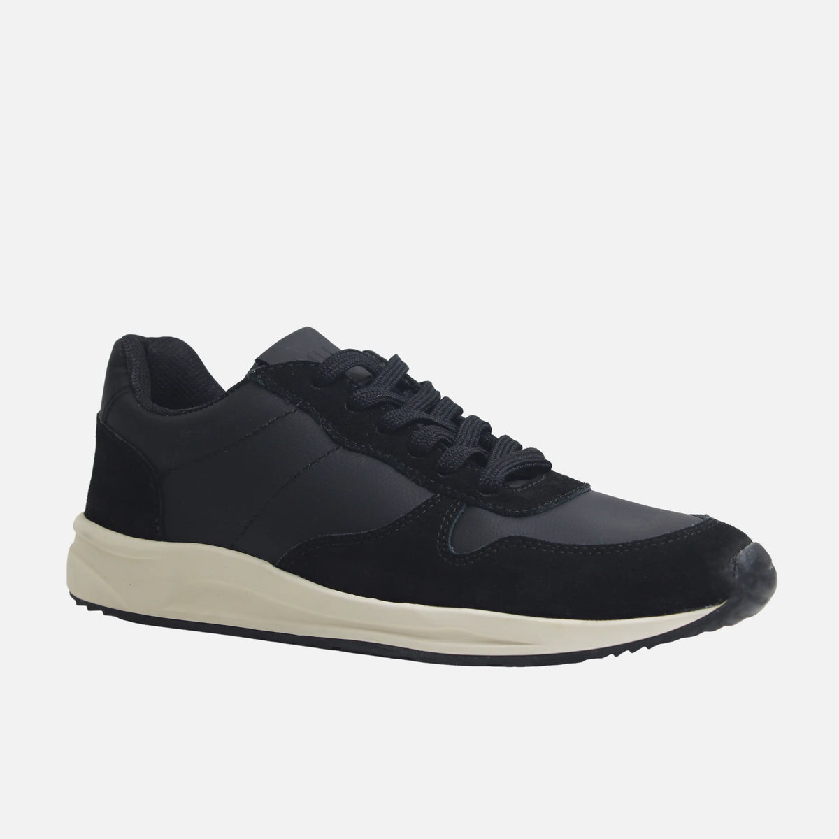 Tenis arvid de sintético para hombre - Negro