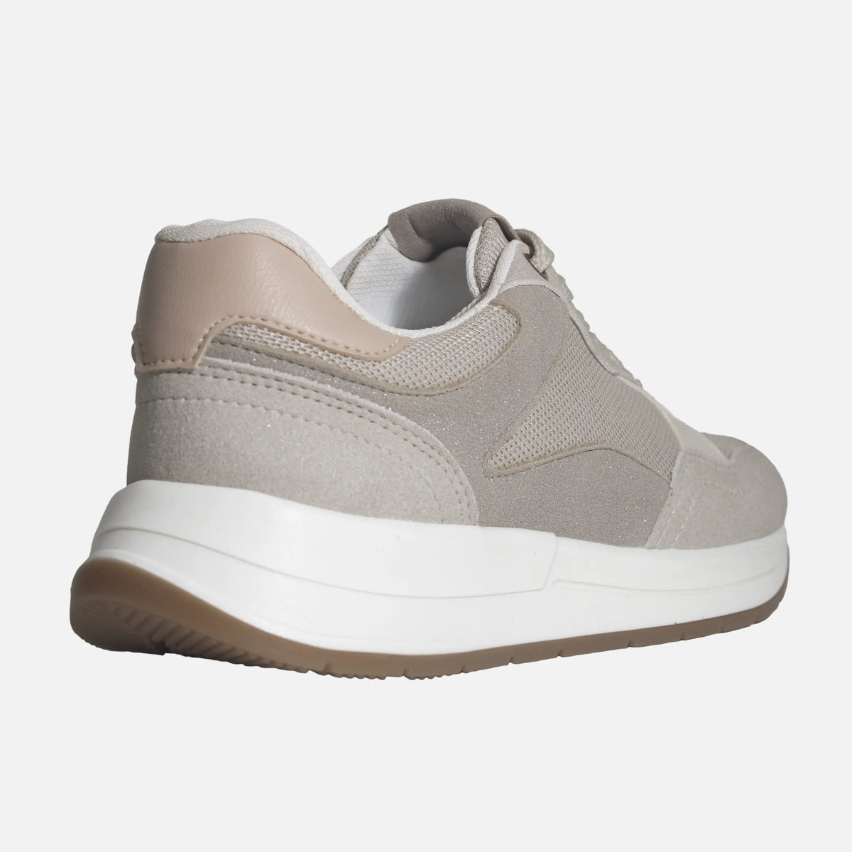 Tenis ilia de sintético para mujer - Beige