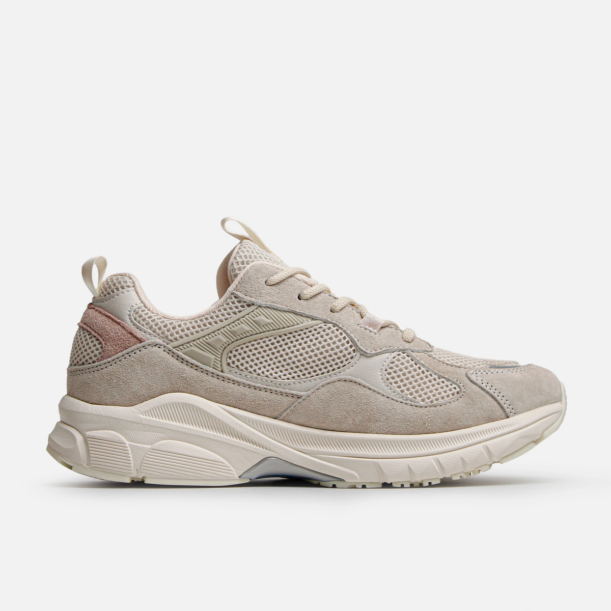 Tenis sprint de cuero para hombre - Beige