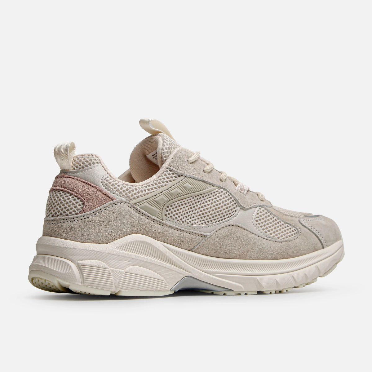 Tenis sprint de cuero para hombre - Beige