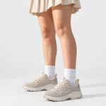 Tenis sprint de cuero para hombre - Beige