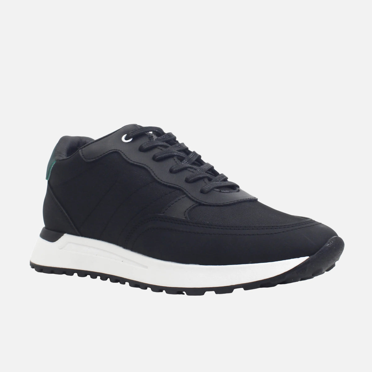 Tenis gian de textil para hombre - Negro