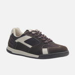 Tenis quira de cuero para mujer - Café