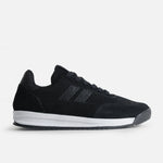 Tenis amethys de cuero para mujer - Negro