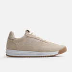 Tenis amethys de cuero para mujer - Beige