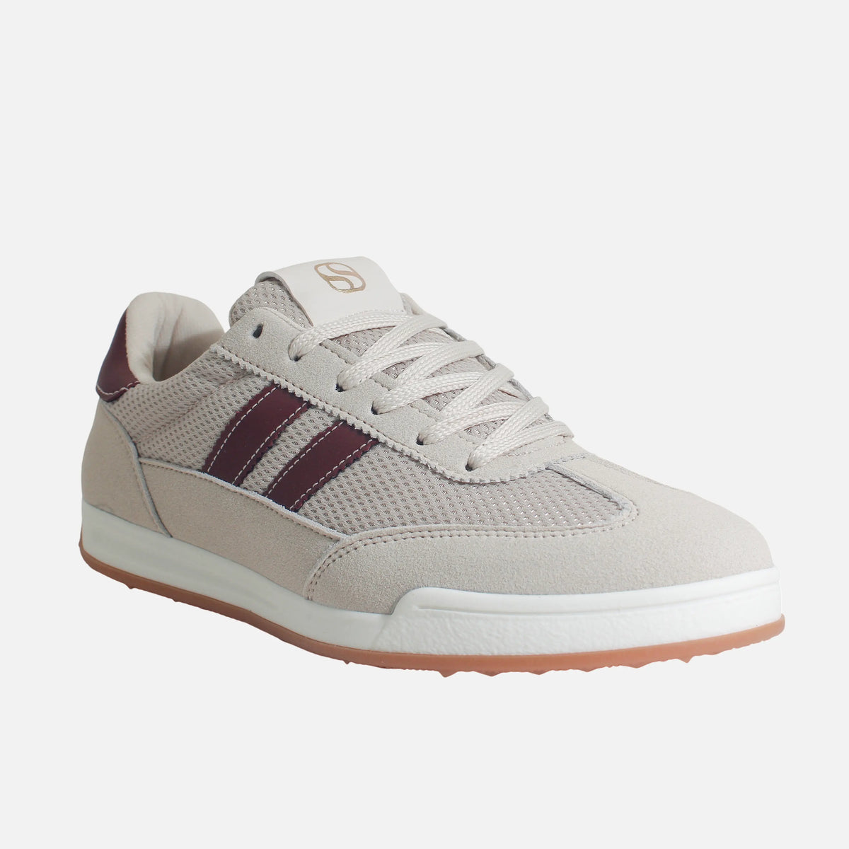 Tenis con plataforma naeva de sintético para mujer - Vino