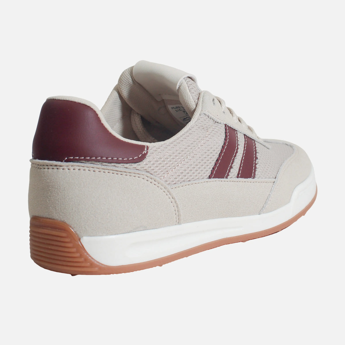 Tenis con plataforma naeva de sintético para mujer - Vino