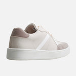 Tenis con plataforma tilda de sintético para mujer - Beige