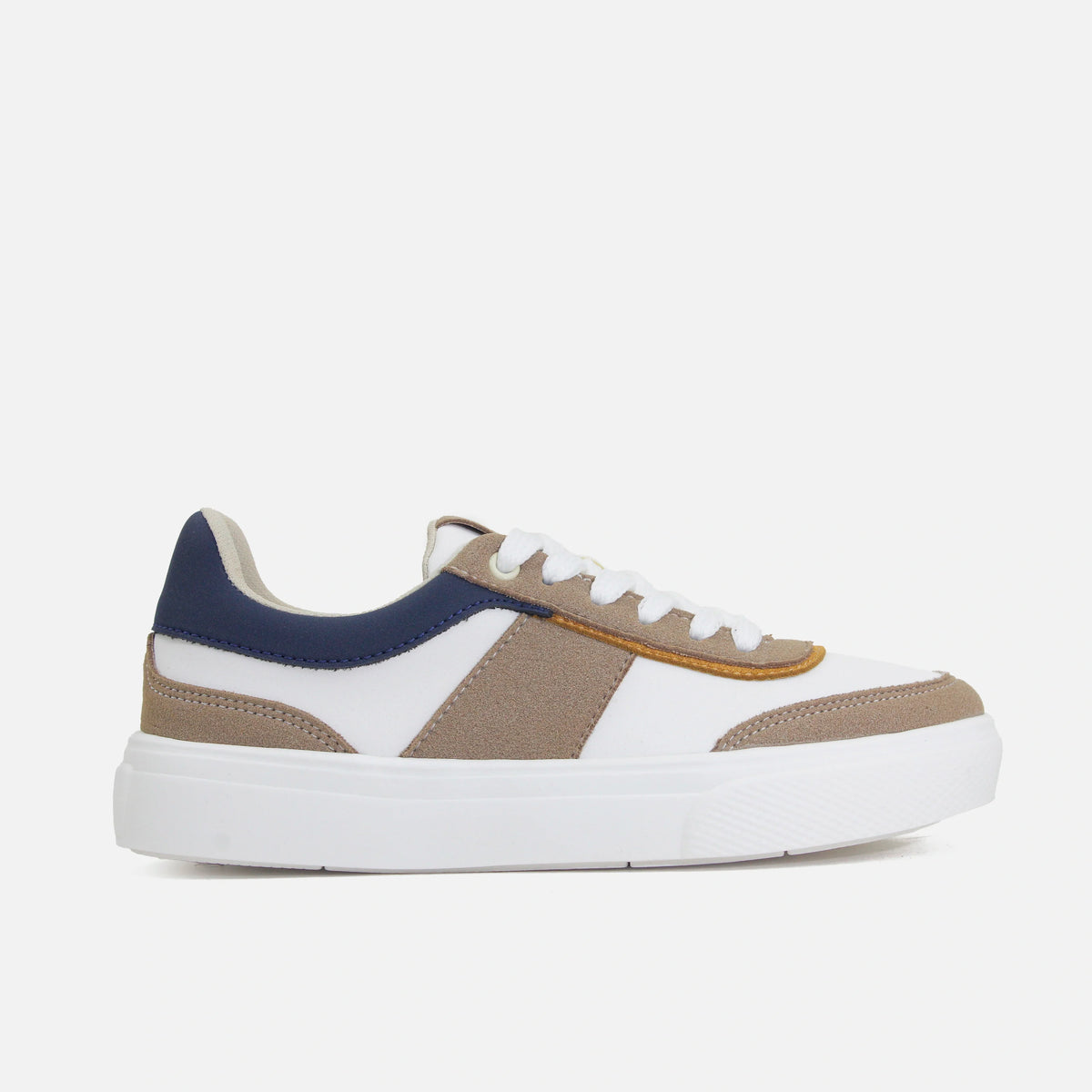Tenis con plataforma emily de sintético para mujer - Taupe