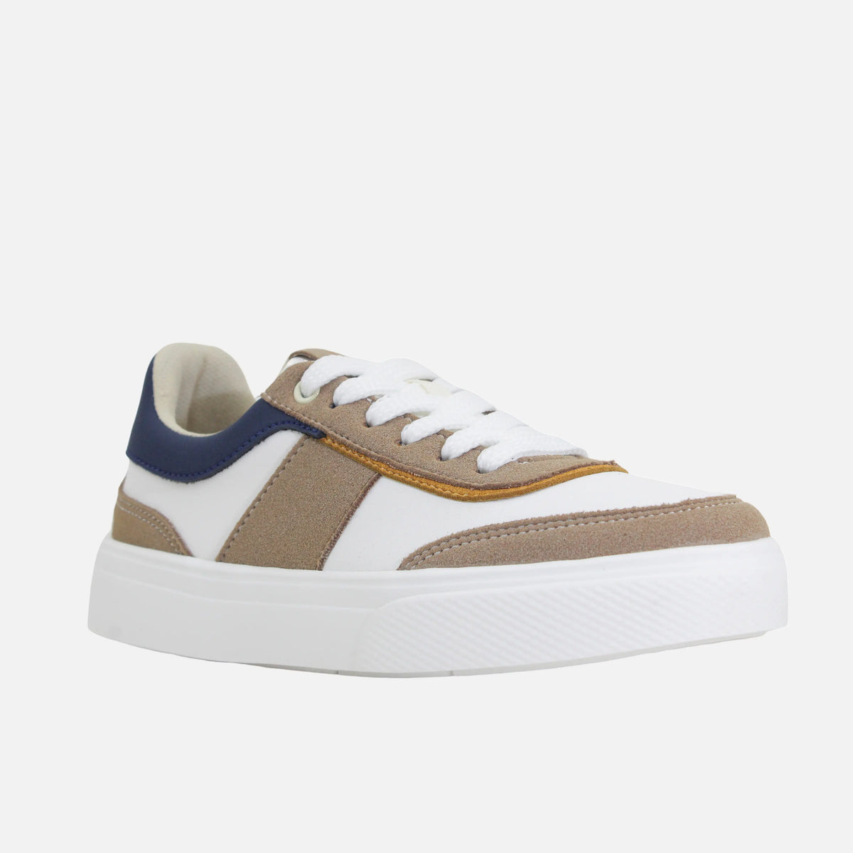 Tenis con plataforma emily de sintético para mujer - Taupe