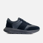 Tenis con plataforma laurel de sintético para mujer - Negro