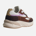 Tenis con plataforma stella de sintético para mujer - Café