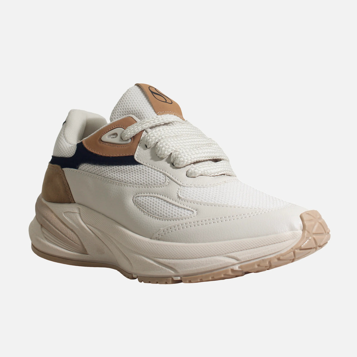 Tenis con plataforma stella de sintético para mujer - Hueso