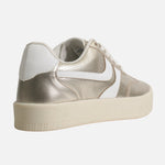 Tenis con plataforma arlet de sintético para mujer - Oro