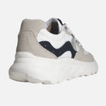 Tenis con plataforma iraia de sintético para mujer - Blanco