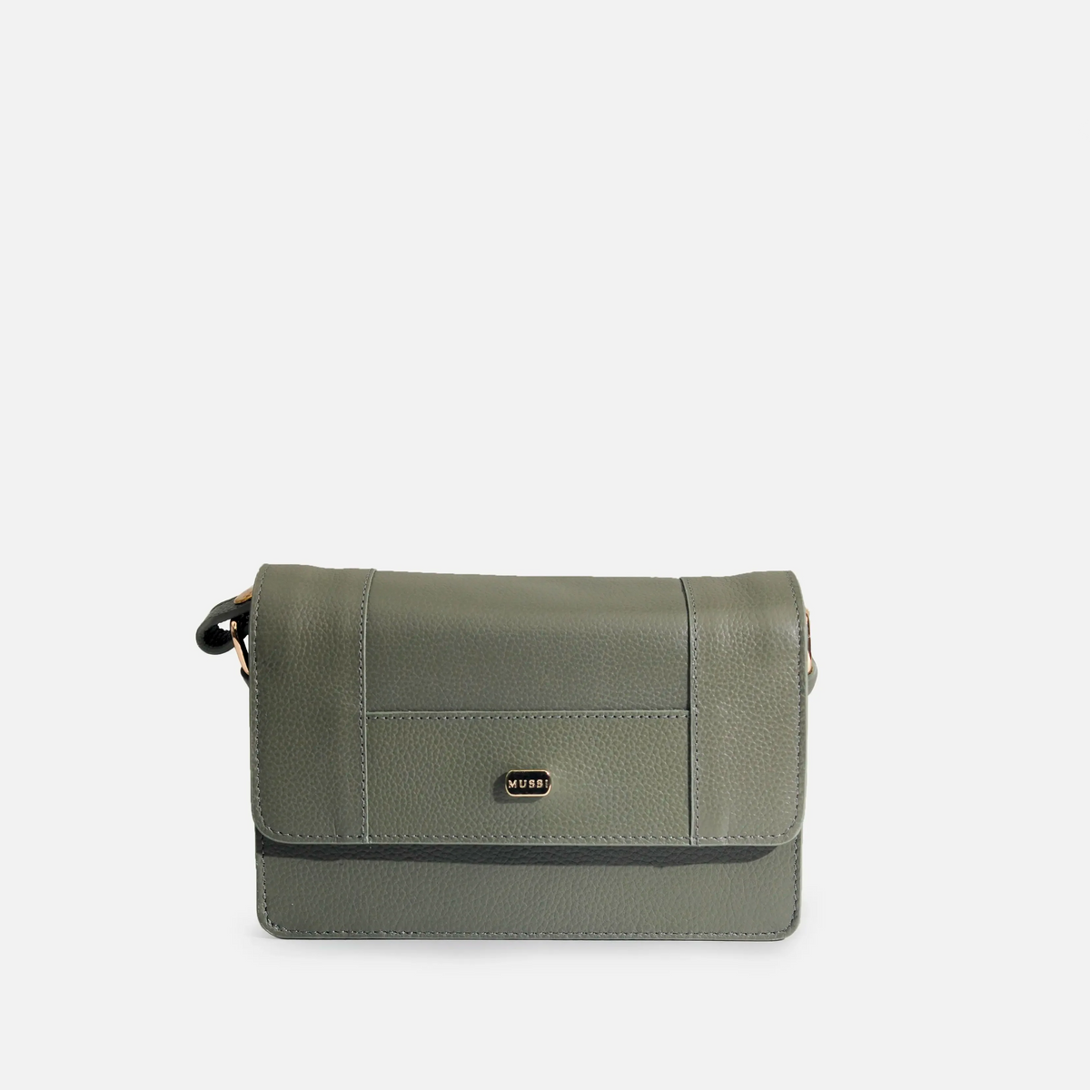 Bolso manos libres mirak de cuero para mujer - Verde
