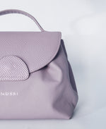 Bolso manos libres milan de cuero para mujer - Rosado