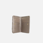 Billetera merida de cuero para mujer - Oro