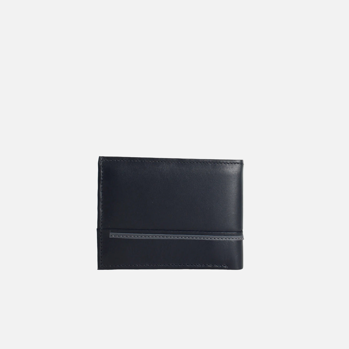 Billetera breiner de cuero para hombre - Negro