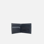 Billetera breiner de cuero para hombre - Negro