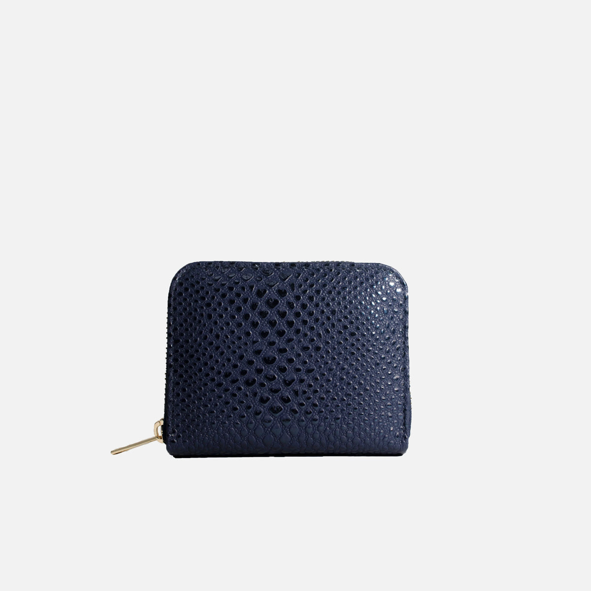 Billetera danae de cuero para mujer - Azul