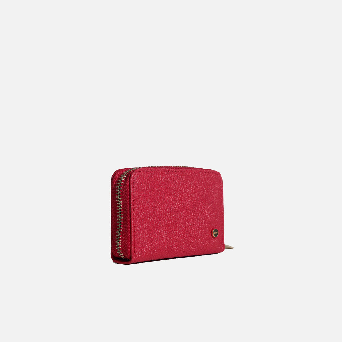 Billetera edurne de cuero para mujer - Rojo