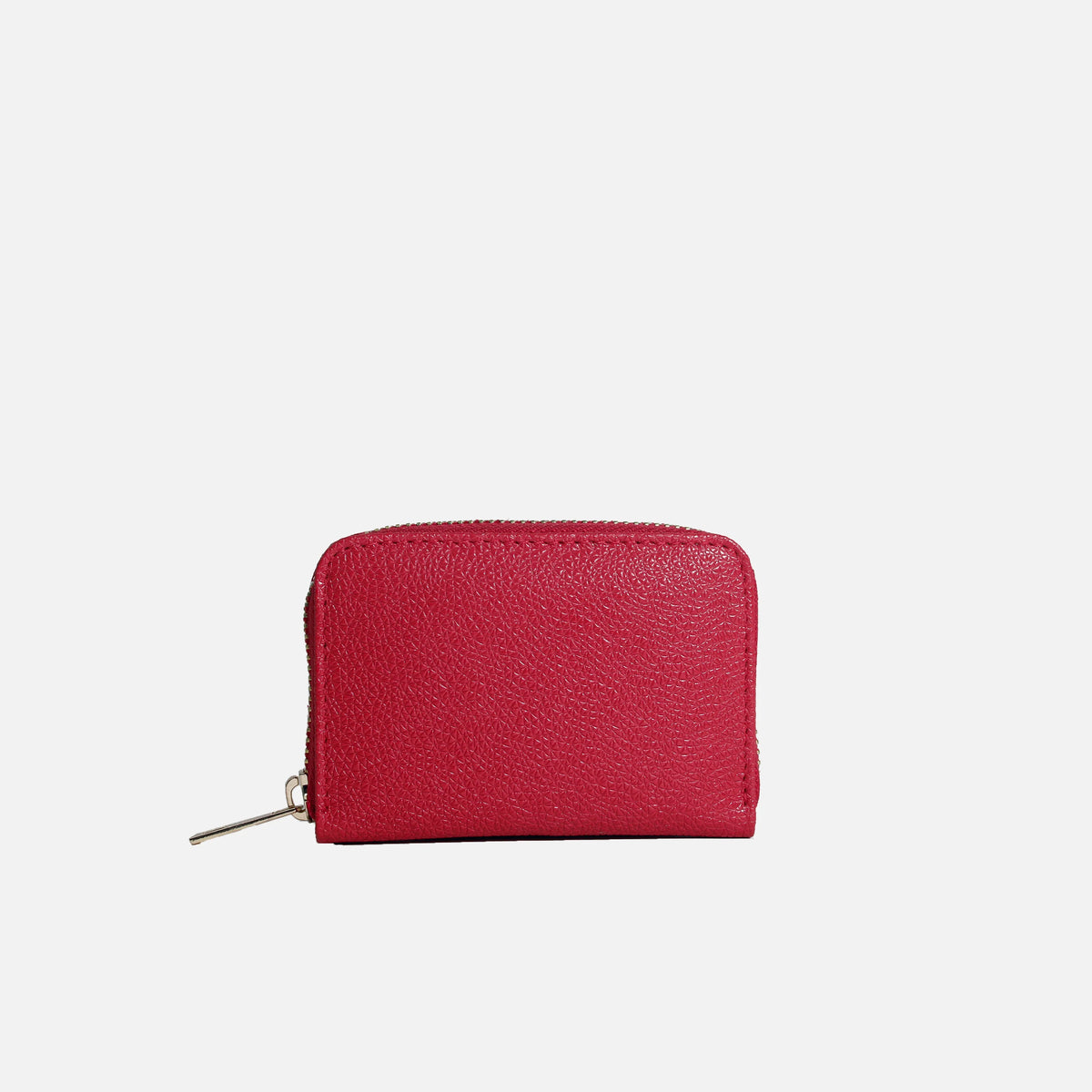 Billetera edurne de cuero para mujer - Rojo