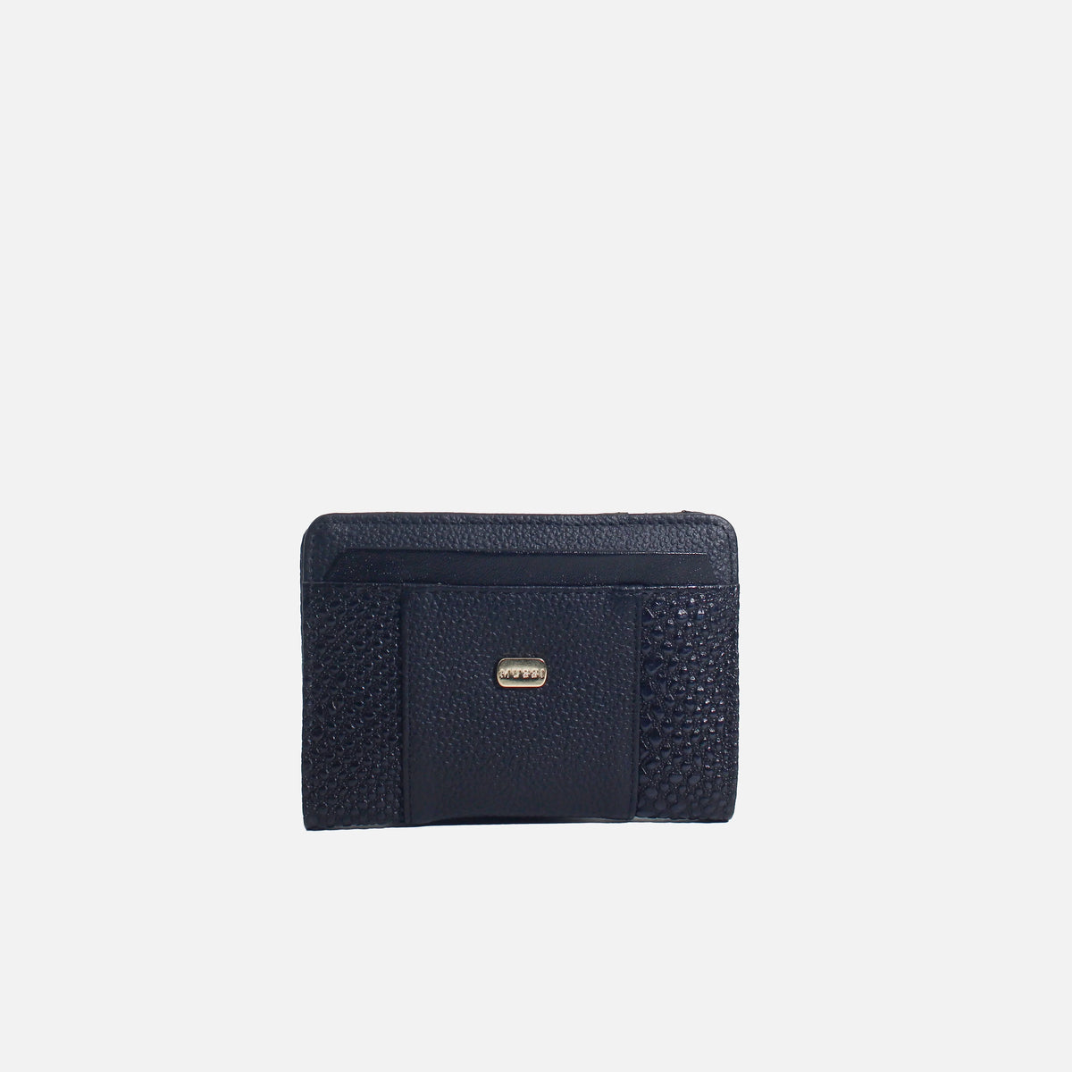 Billetera hellen de cuero para mujer - Negro