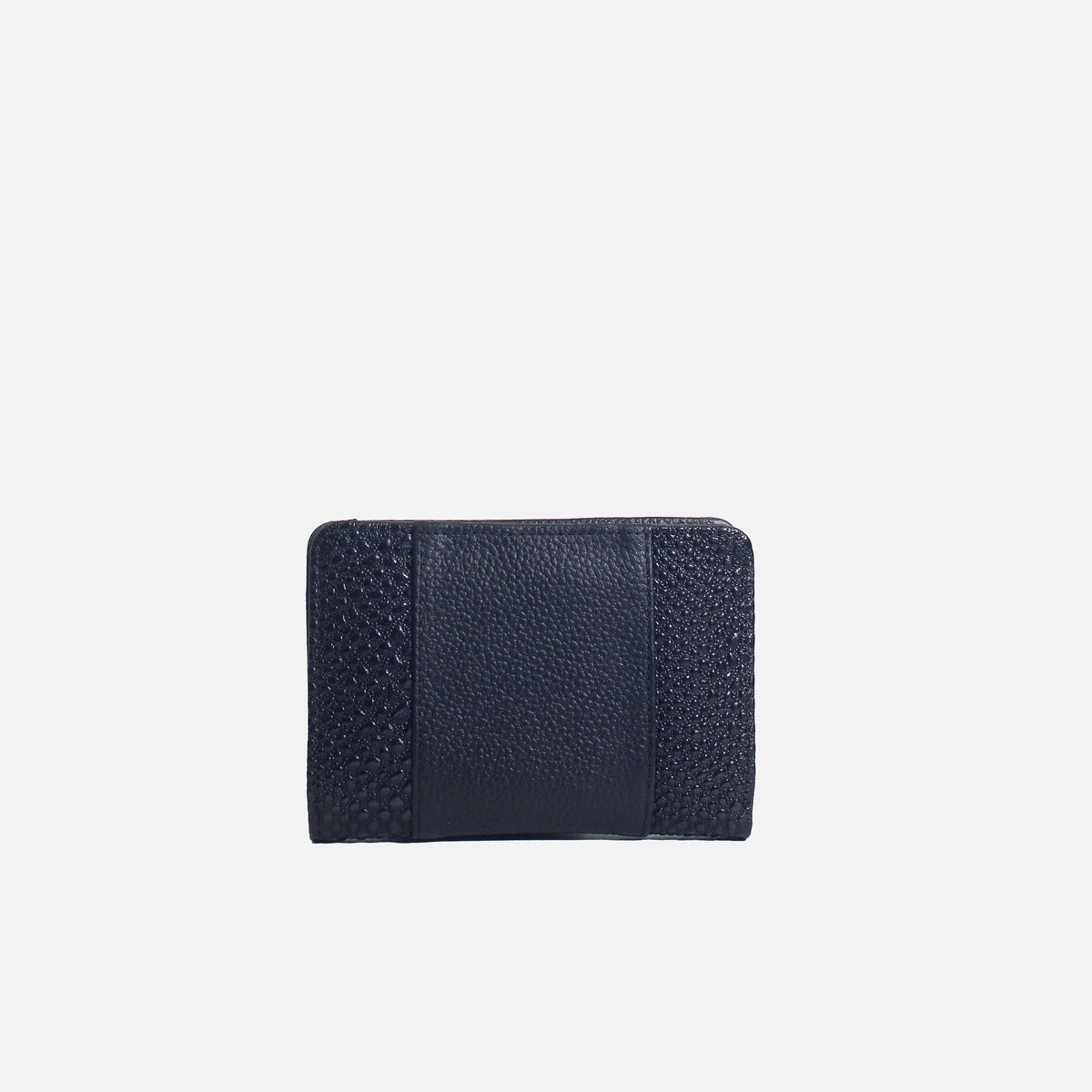 Billetera hellen de cuero para mujer - Negro