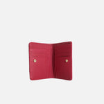 Billetera hellen de cuero para mujer - Rojo