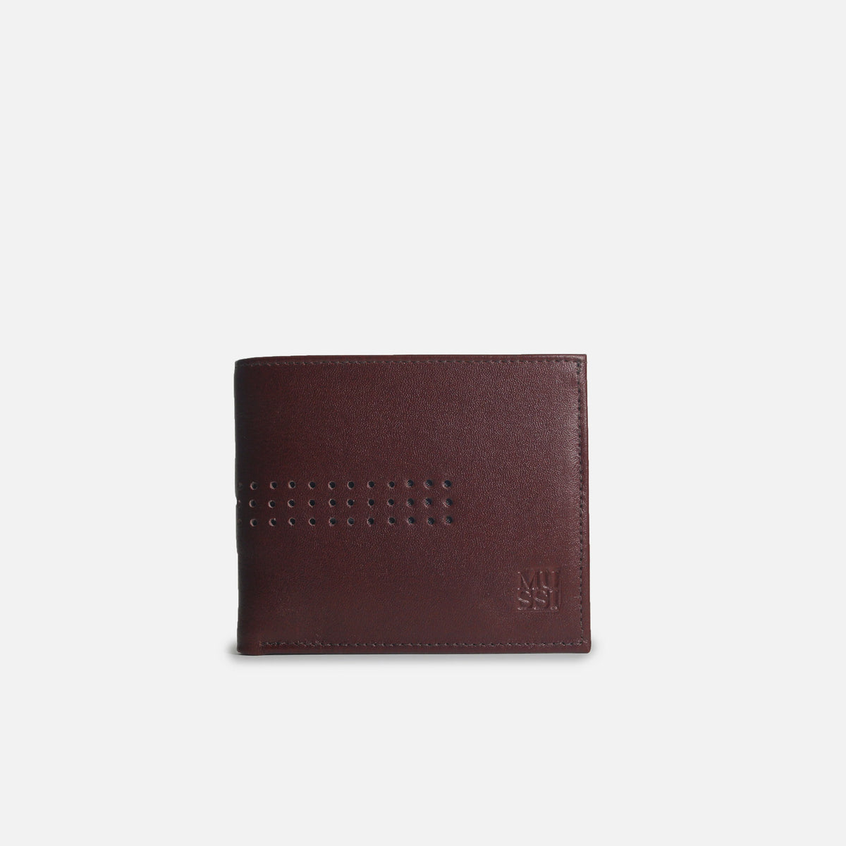 Billetera mateo de cuero para hombre - Brandy