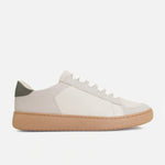 Tenis electro de cuero para mujer - Gris