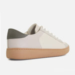 Tenis electro de cuero para mujer - Gris