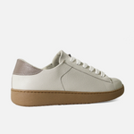 Tenis electro de cuero para mujer - Taupe