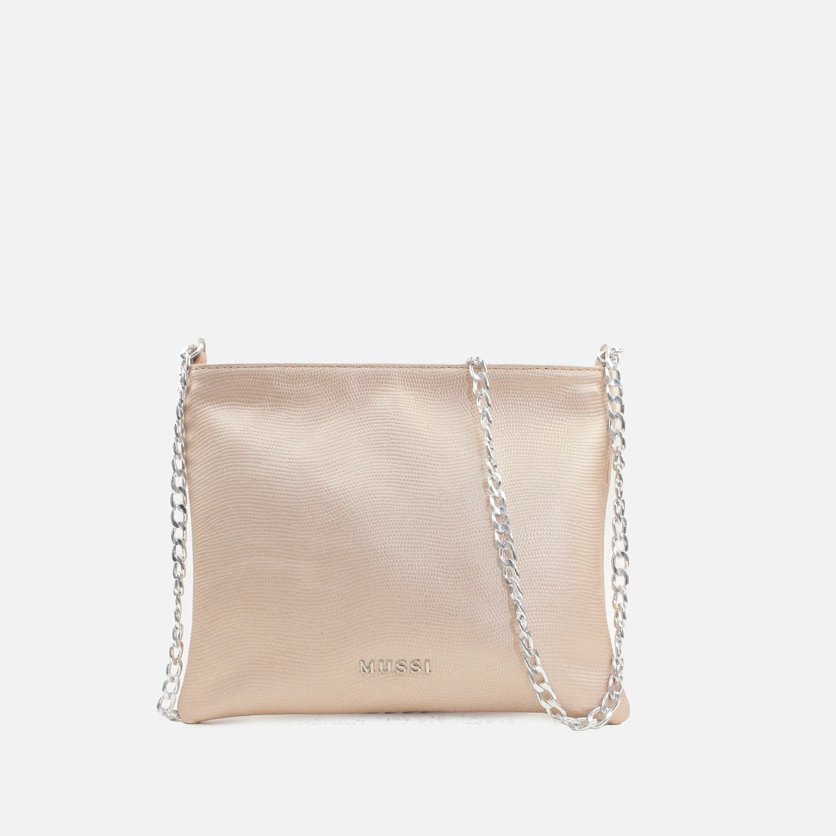 Bolso manos libres deniz de cuero para mujer - Cobre