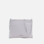 Bolso manos libres deniz de cuero para mujer - Rosado