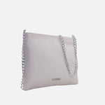 Bolso manos libres deniz de cuero para mujer - Rosado