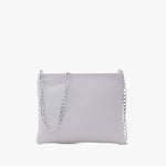 Bolso manos libres deniz de cuero para mujer - Rosado