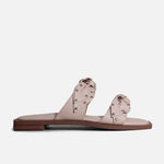 Sandalia plana maris de sintético para mujer - Nude