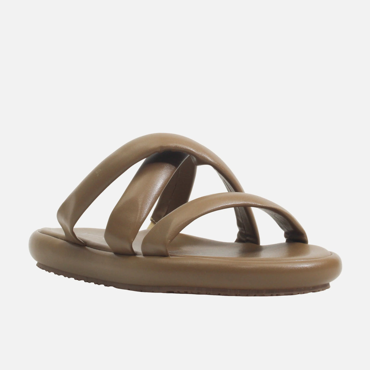 Sandalia flatform lorien de sintético para mujer - Taupe