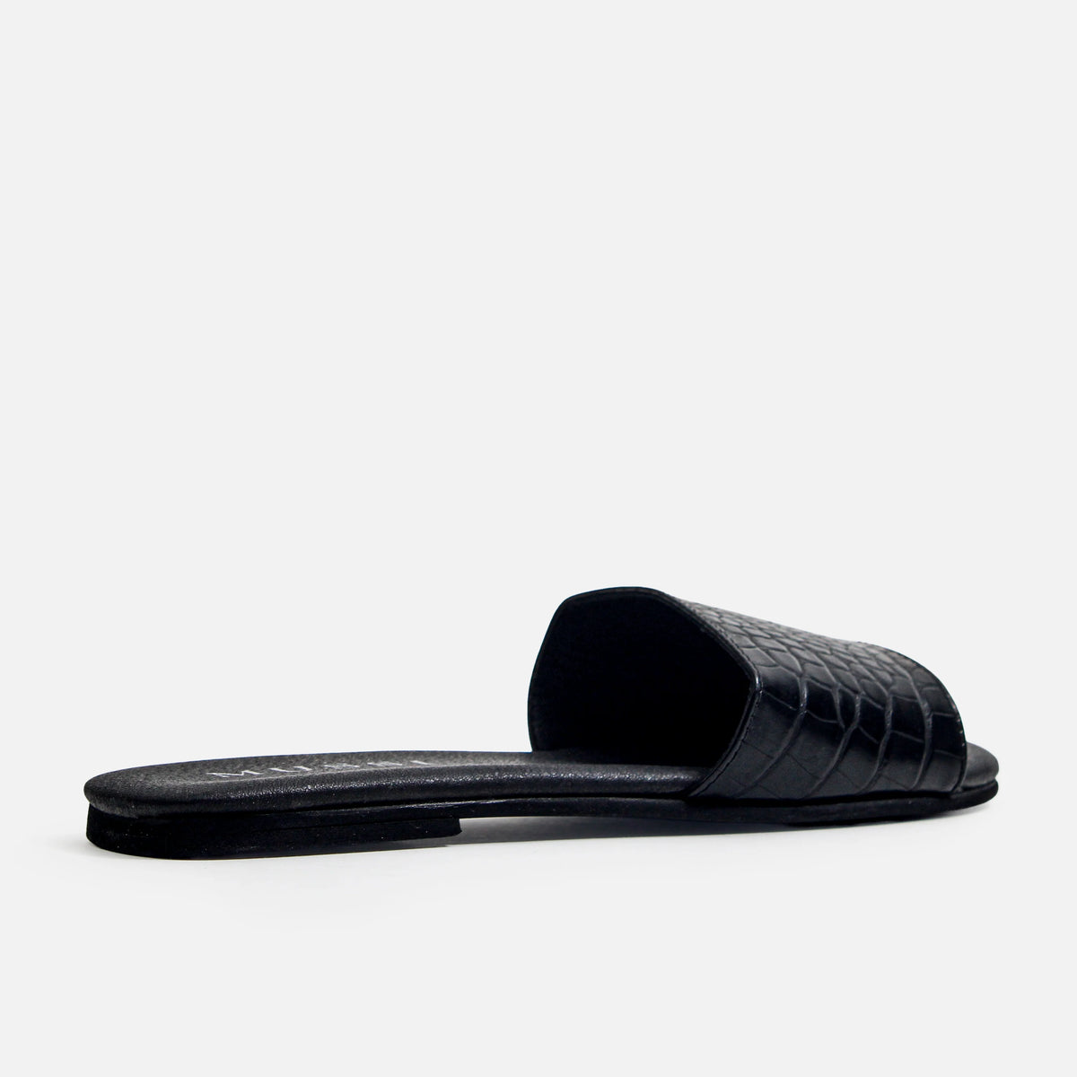 Sandalia plana gerbera de sintético para mujer - Negro