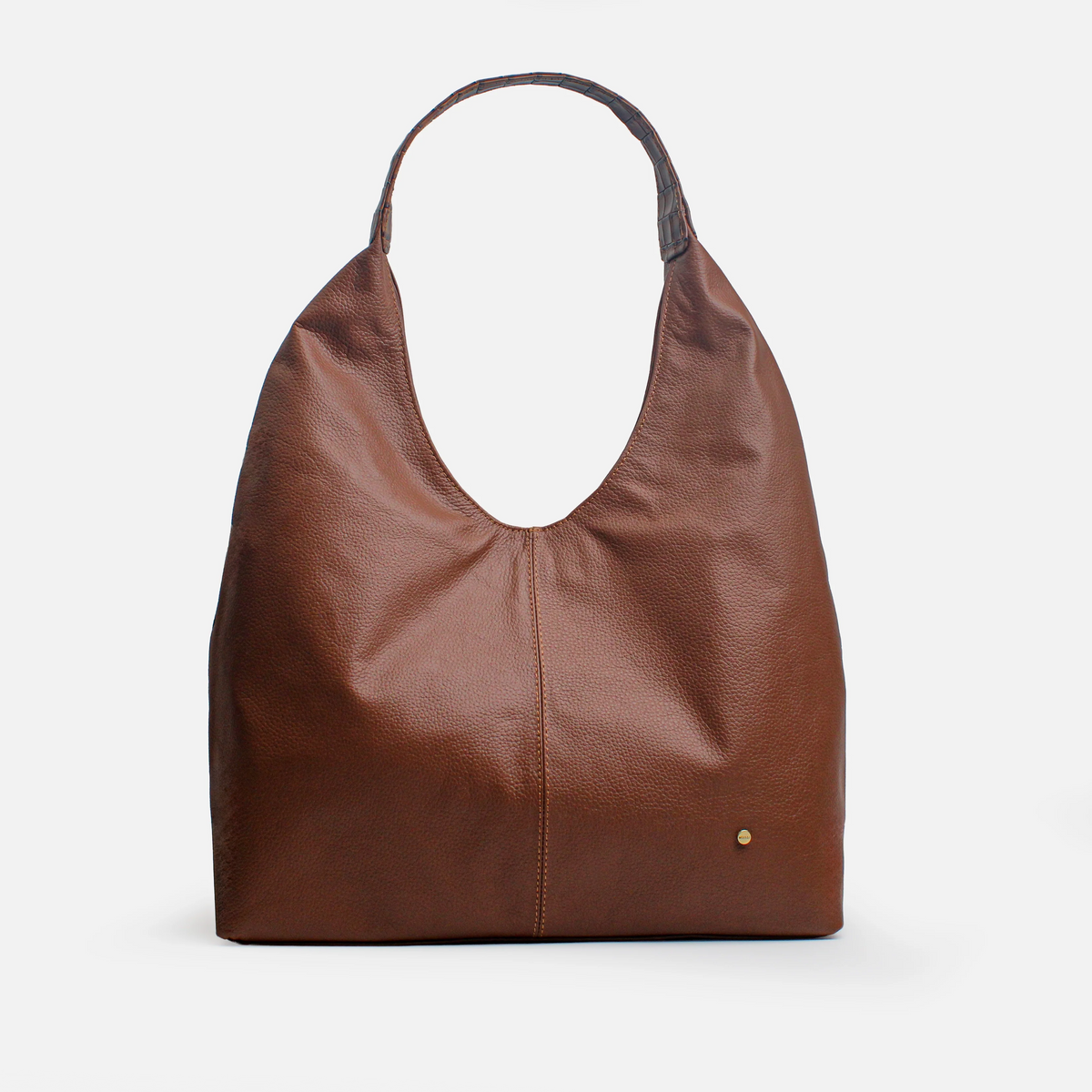 Cartera gabriela de cuero para mujer - Miel