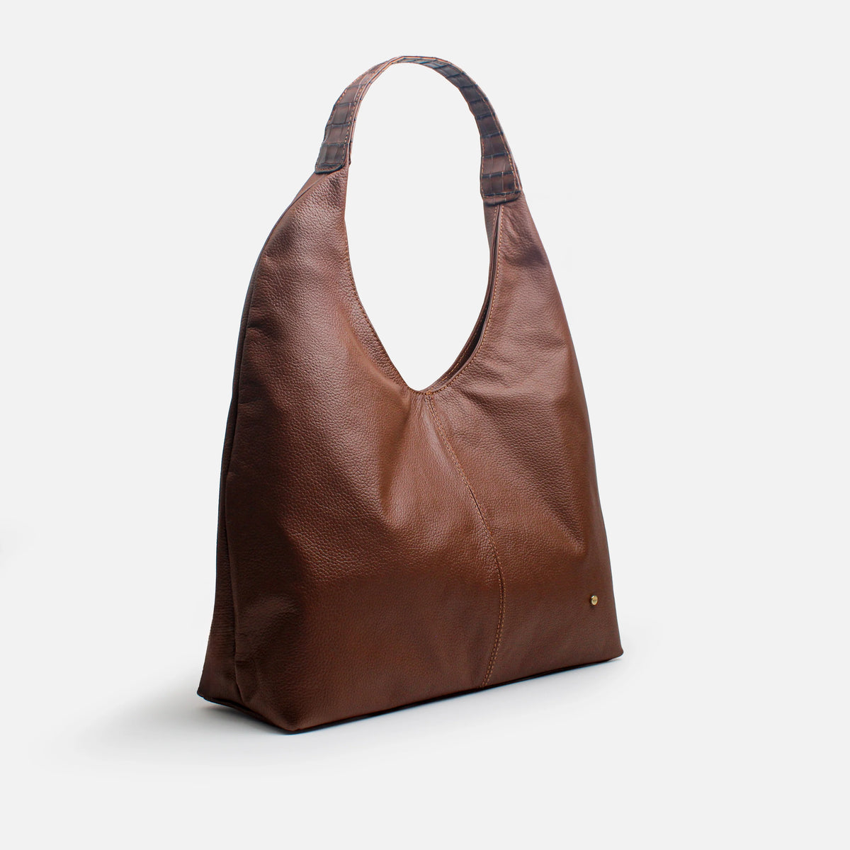 Cartera gabriela de cuero para mujer - Miel