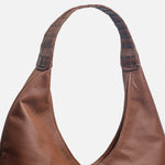 Cartera gabriela de cuero para mujer - Miel