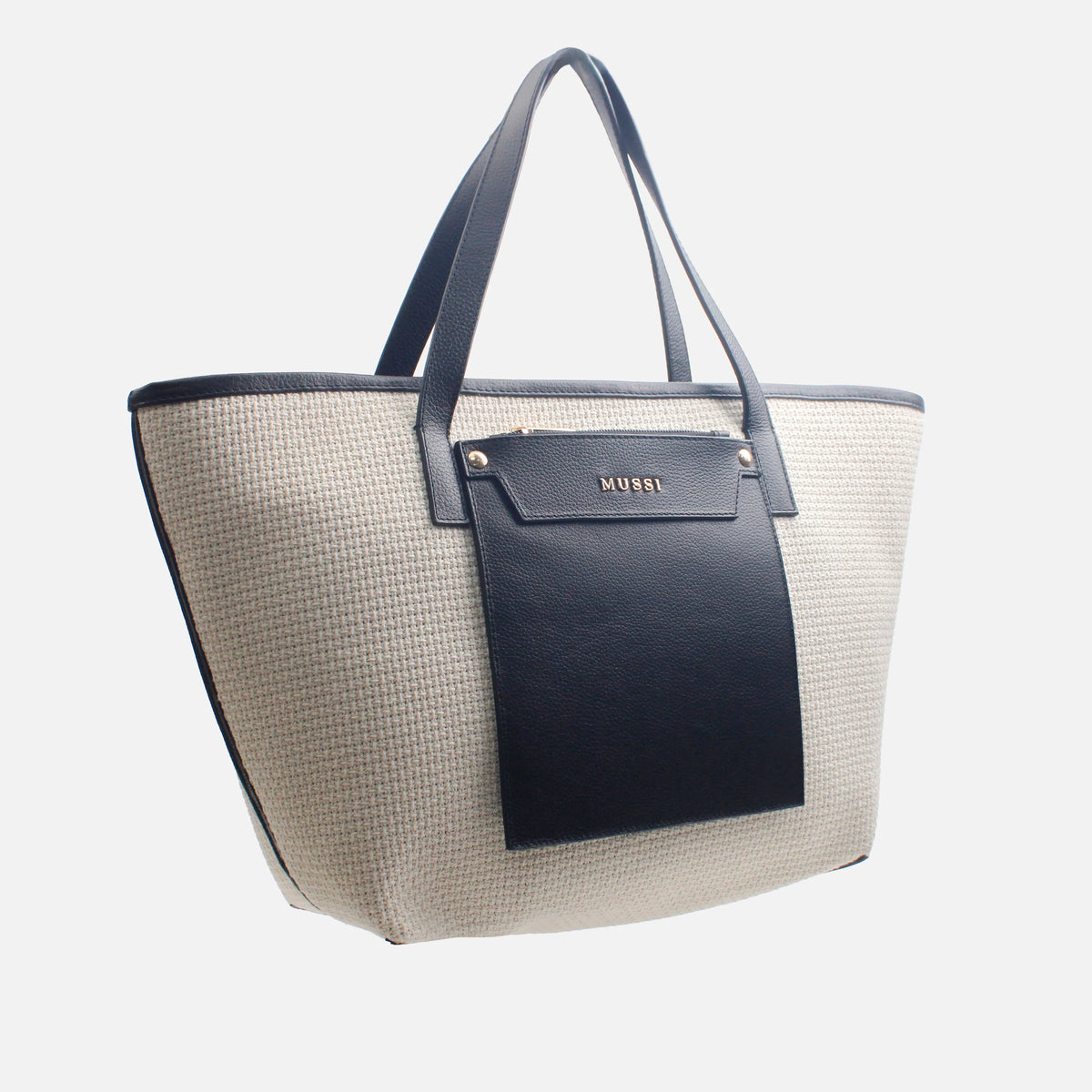 Cartera noelia de cuero para mujer - Negro