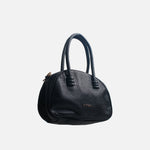 Baul marea de cuero para mujer - Negro