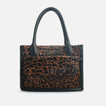 Cartera melisa de cuero para mujer - Cafe