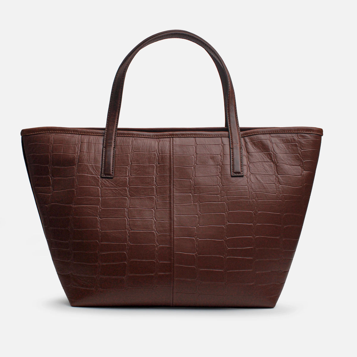 Cartera orquidea de cuero para mujer - Miel