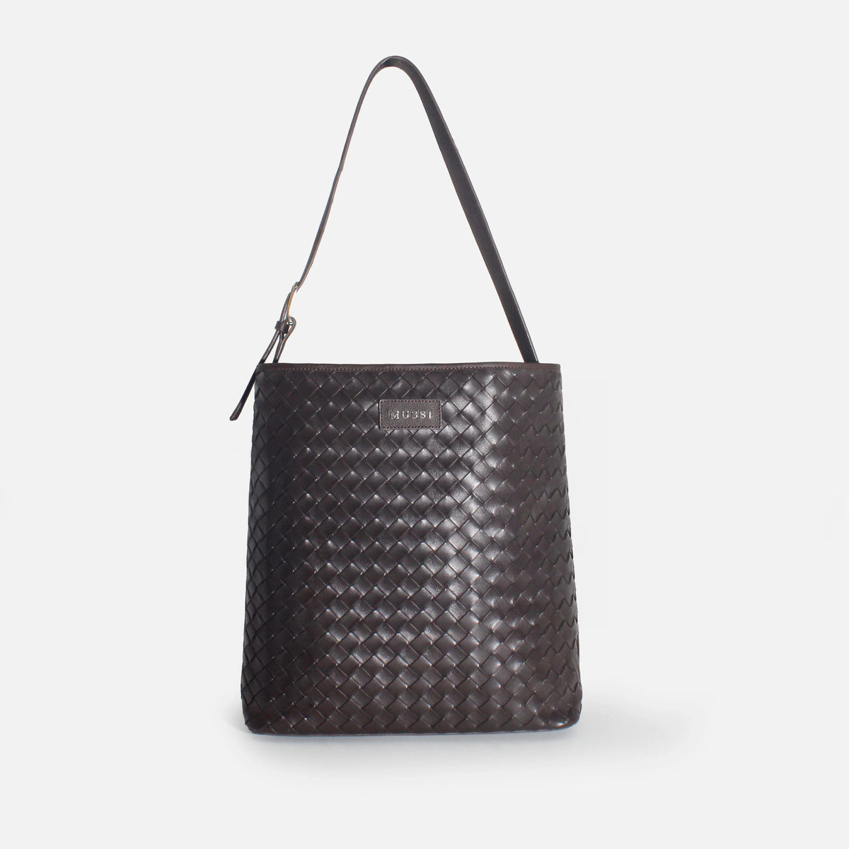 Cartera citrina de sintético para mujer - Café